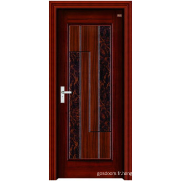 Porte en acier inoxydable en bois (LTG-105)